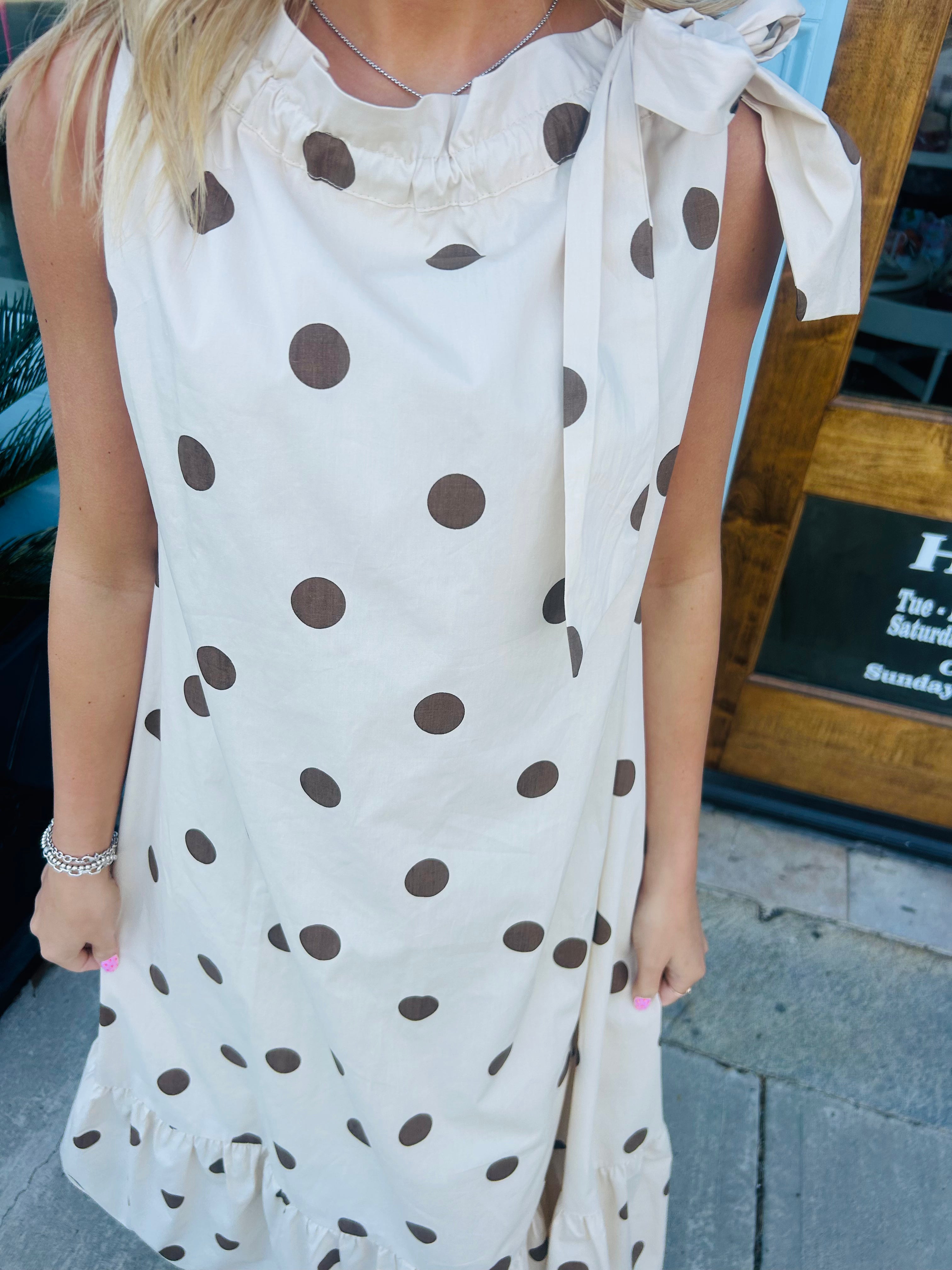 The Rowan Dress - Brown