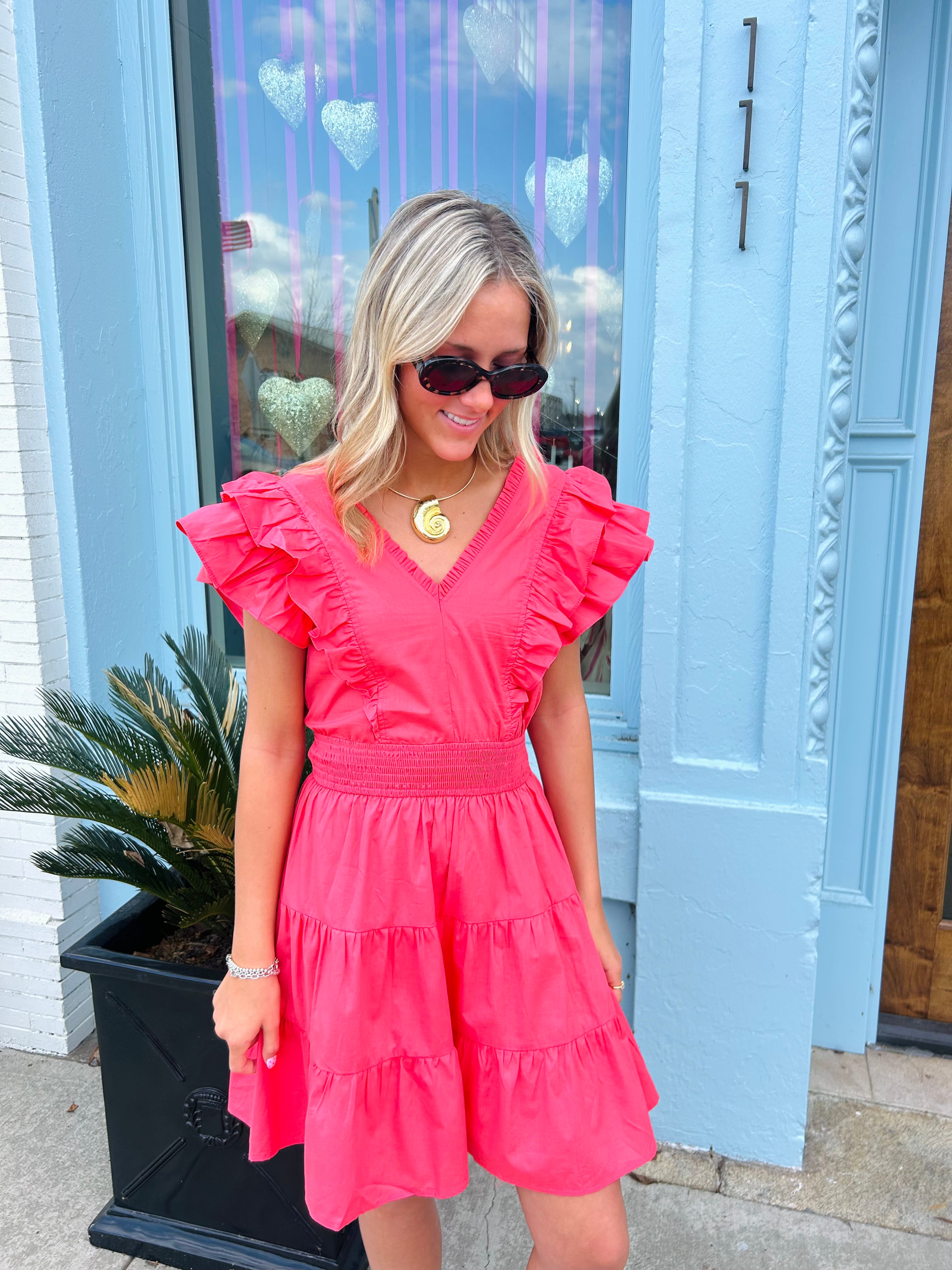 The Lizzie Ruffle Dress