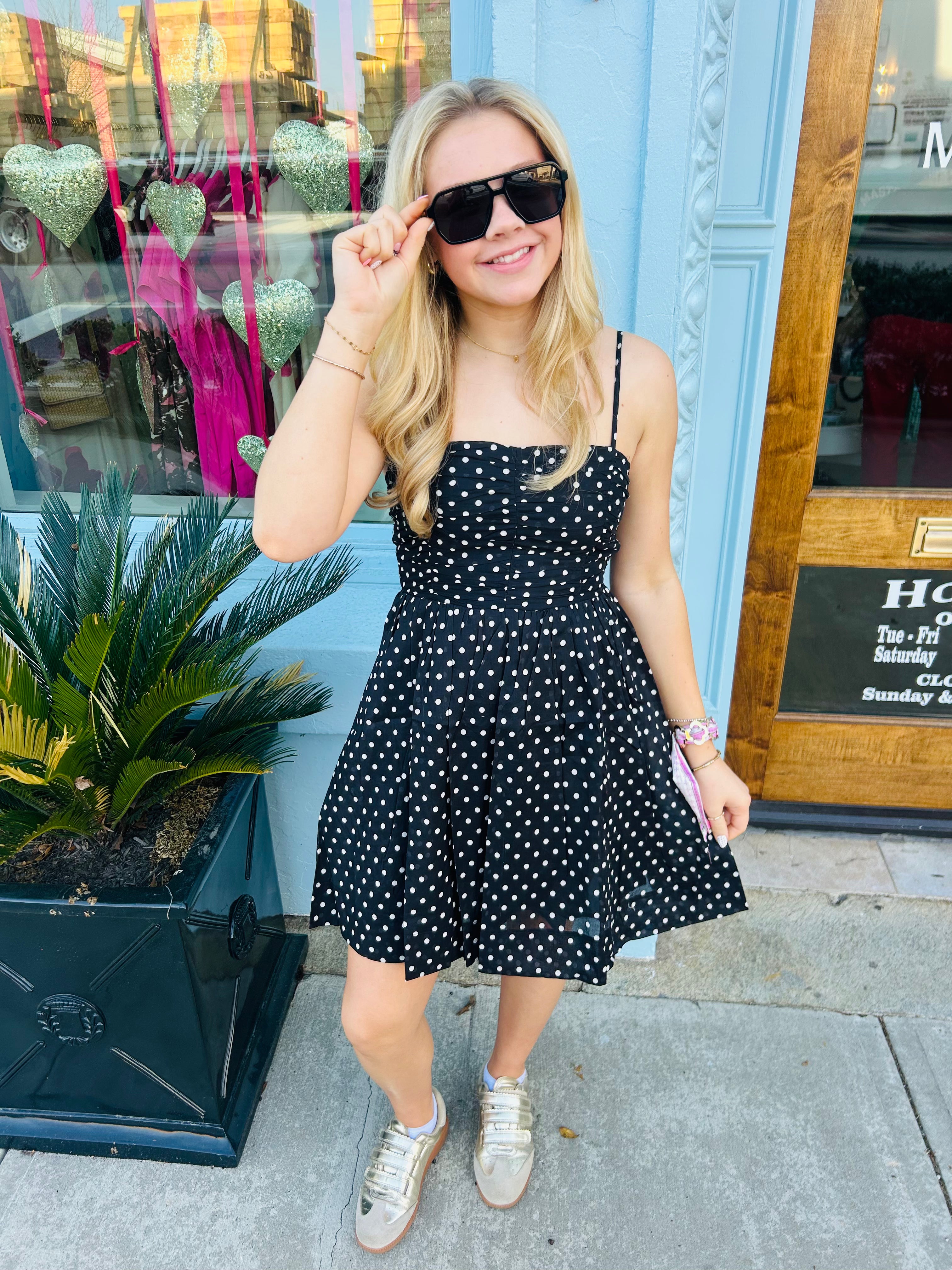 The Jane Poka Dot Dress