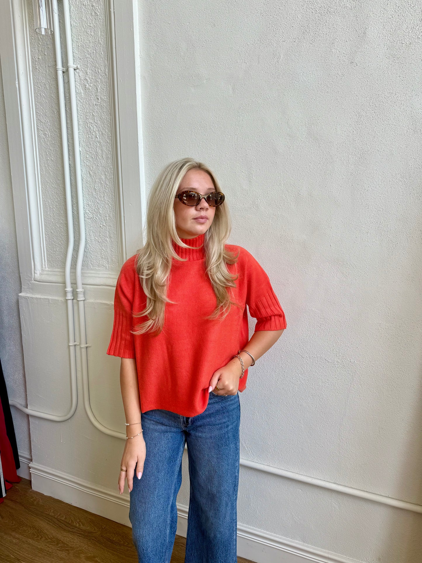 The Maple Sweater - Orange