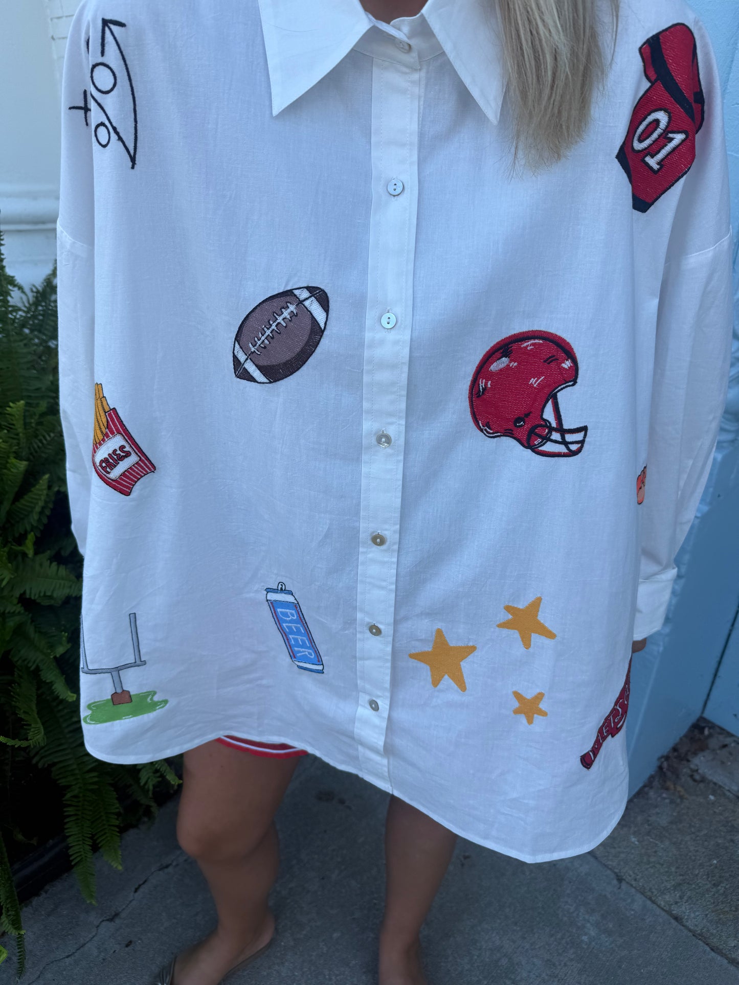 Tela - Gameday Oxford Red & Black