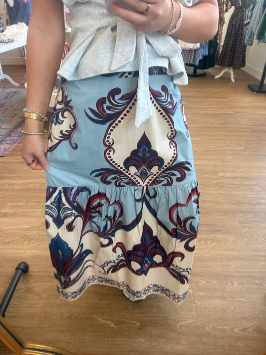 The Cove Skirt - Ikat