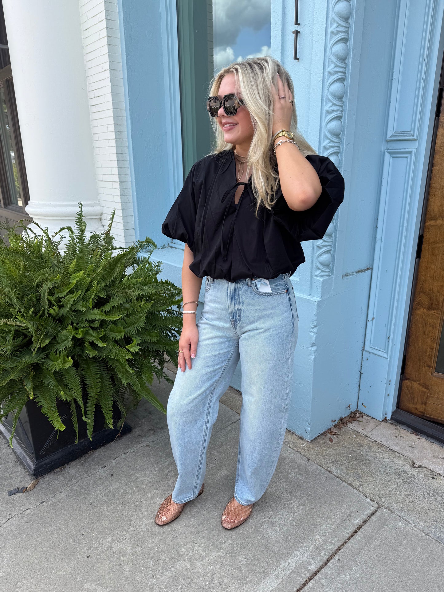 The Lou Top - Black