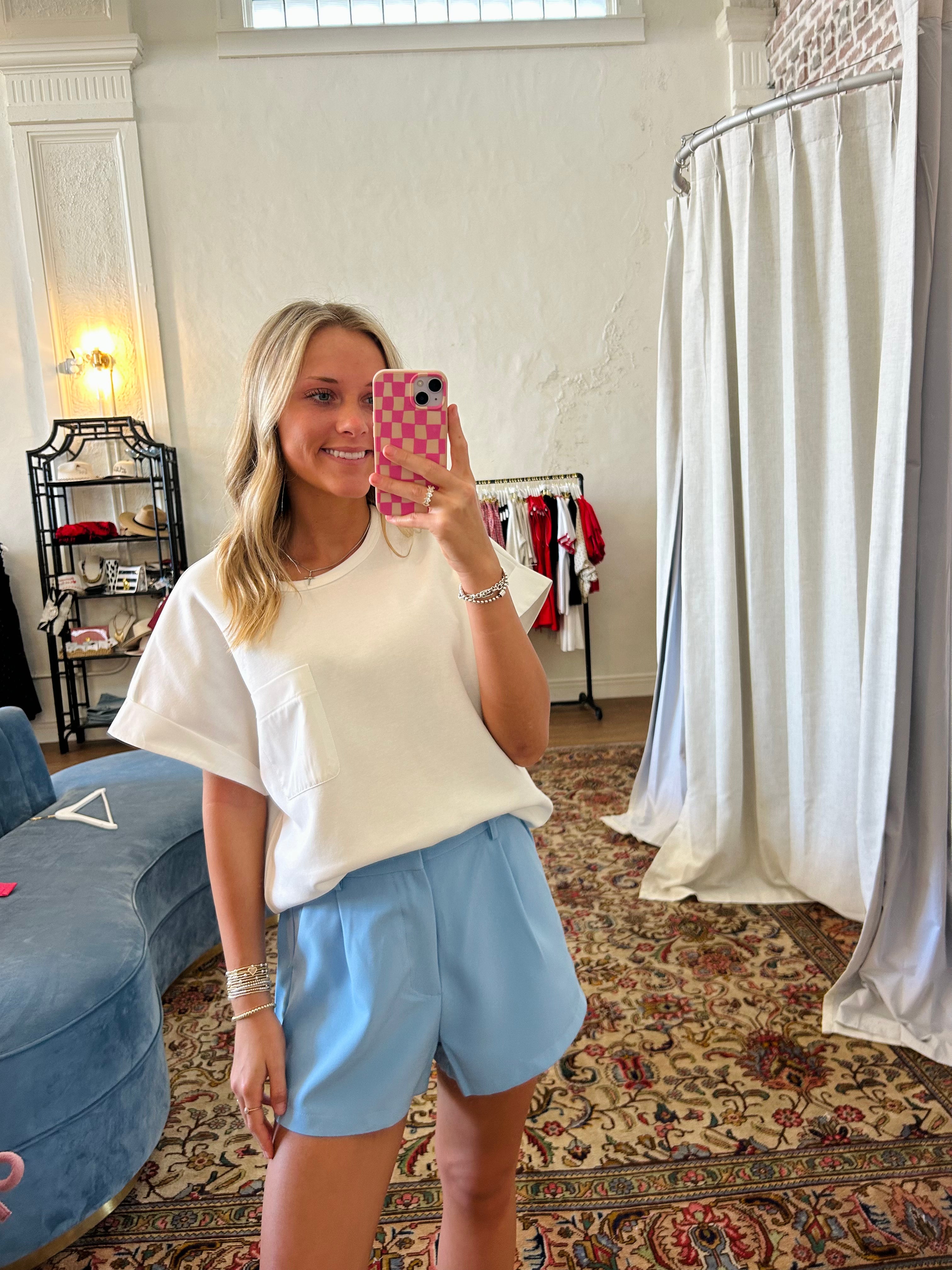 The Briar Shorts- Blue