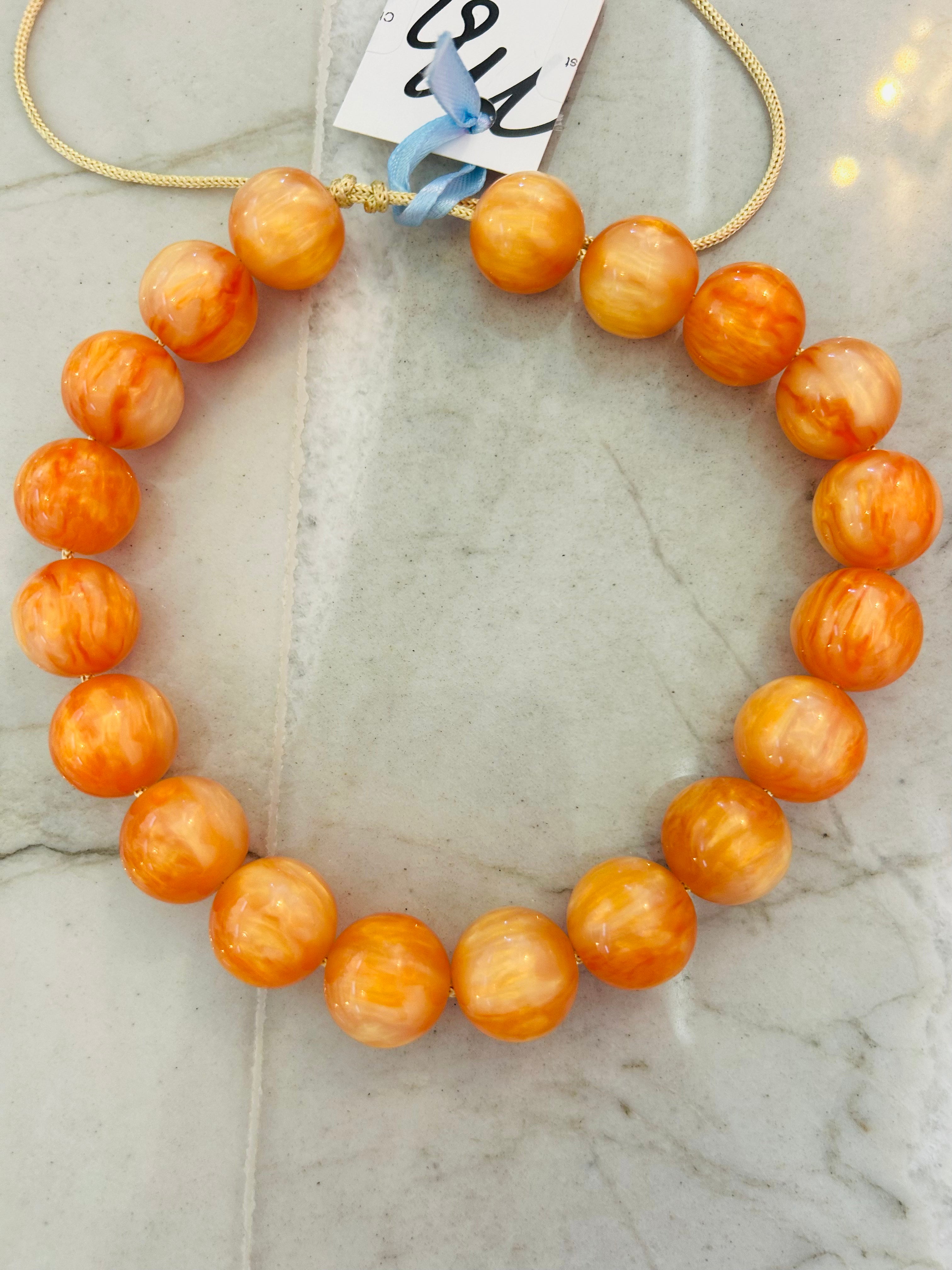 The Jensen Necklace - Orange Juice