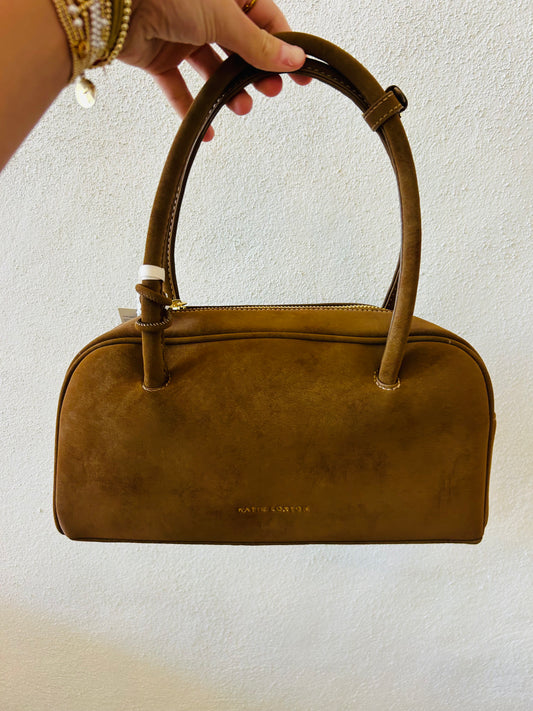 Hadley Bowling Bag- Caramel