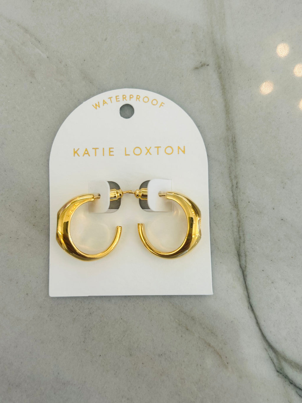 The Ayla Hoop Earrings- Gold