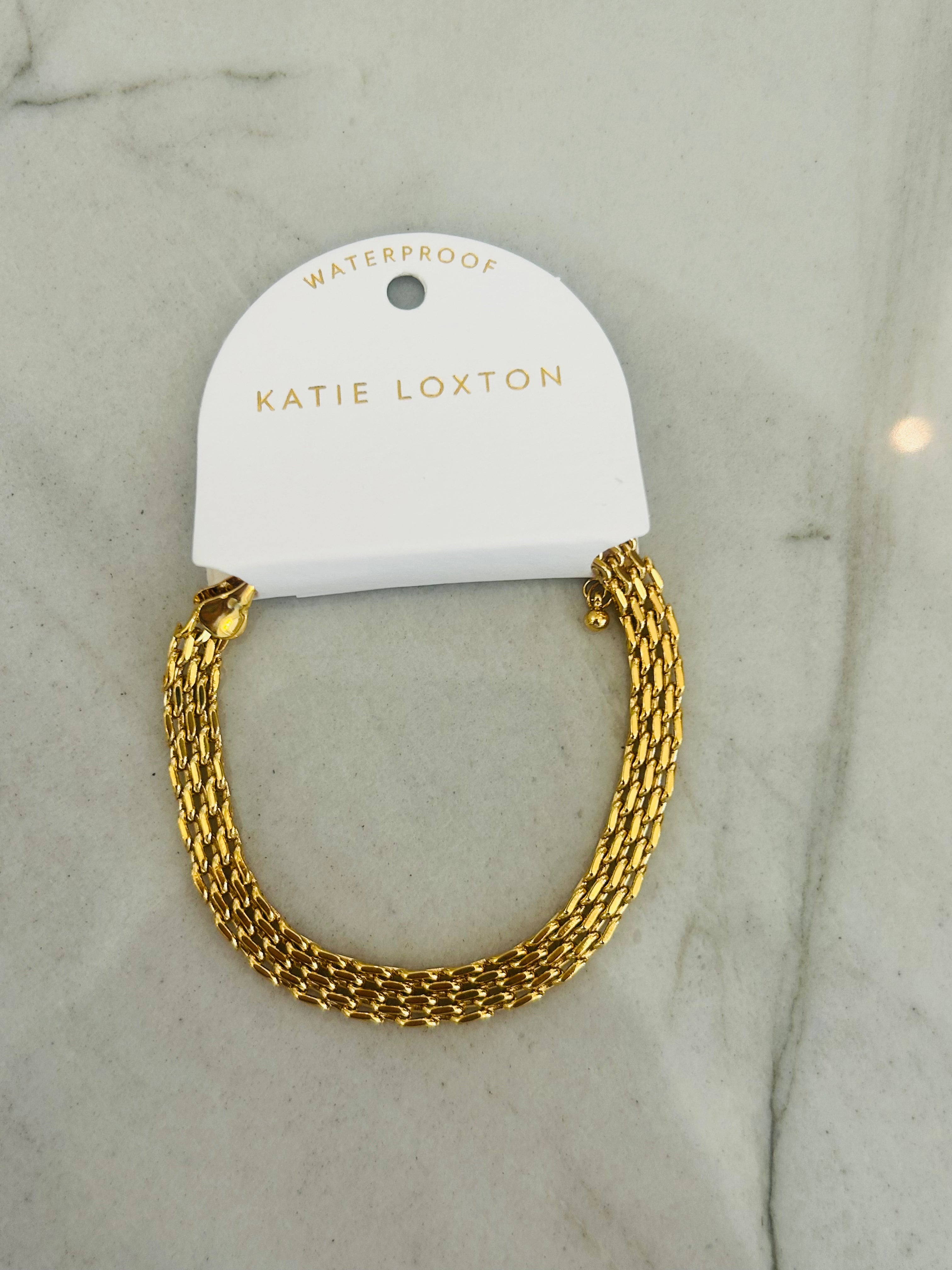 The Braid Chain Bracelet- Gold