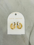 The Luxe Hoop Earrings- Gold