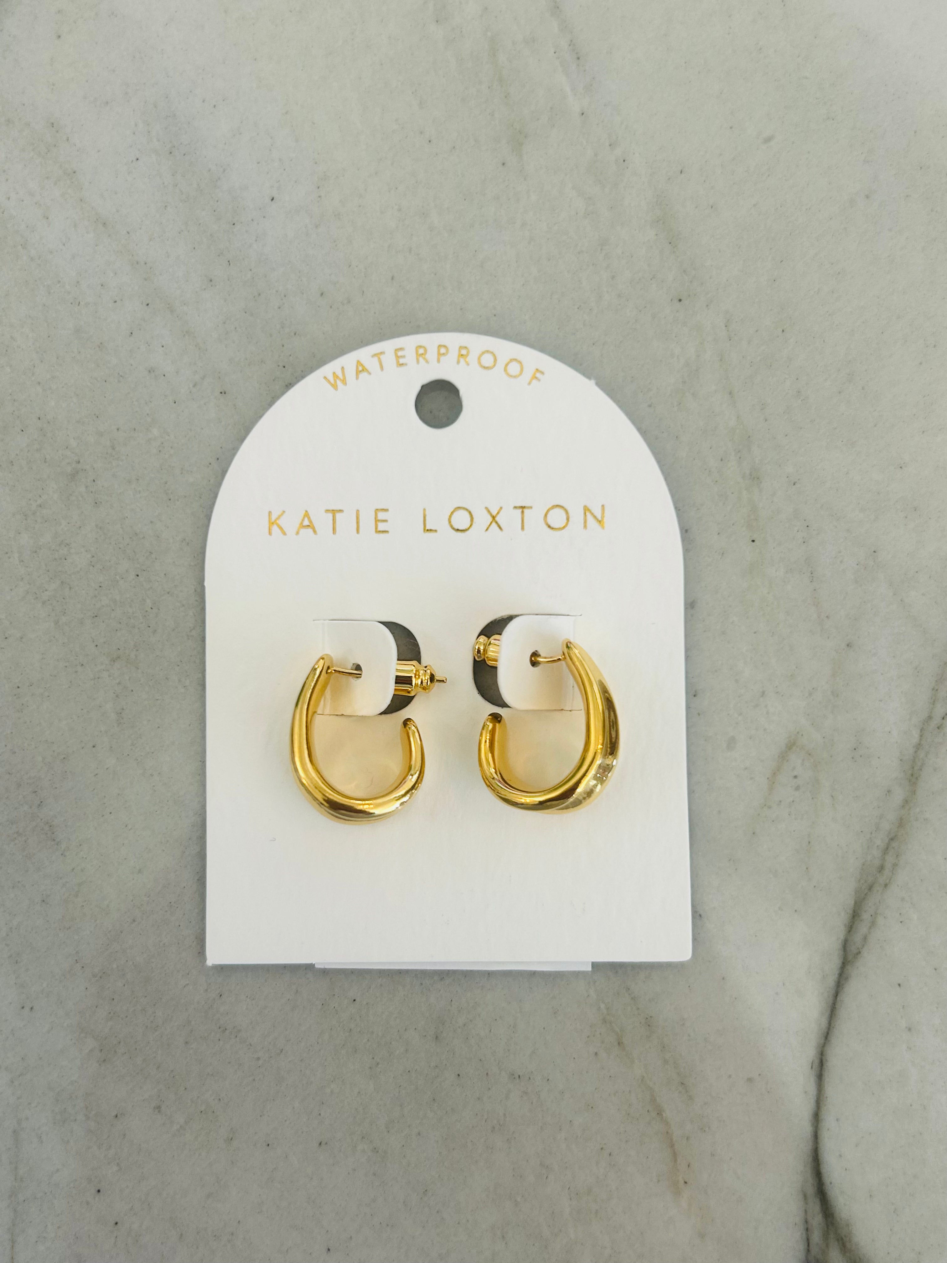 The Luxe Hoop Earrings- Gold