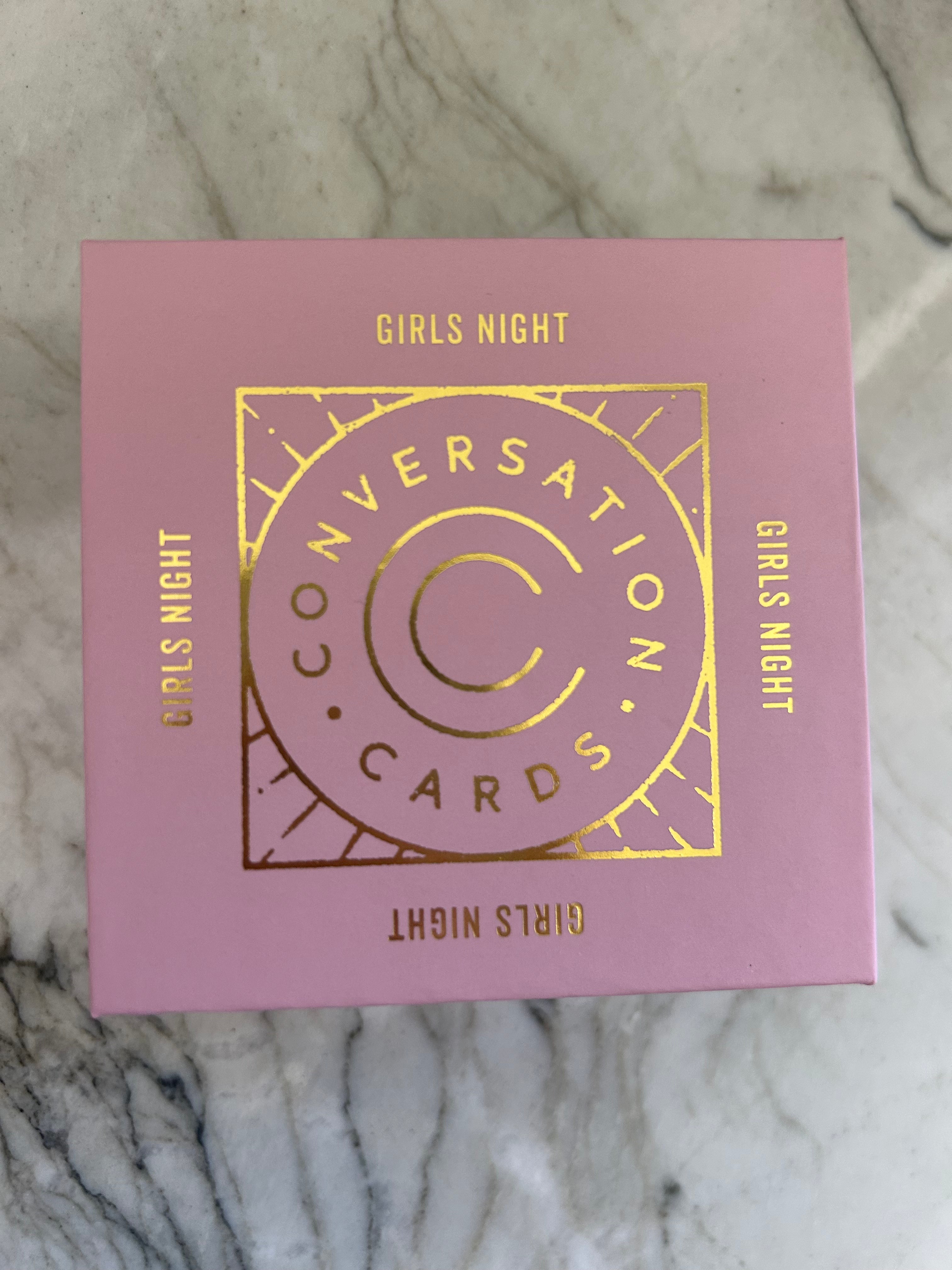 Girls Night Conversation Cards