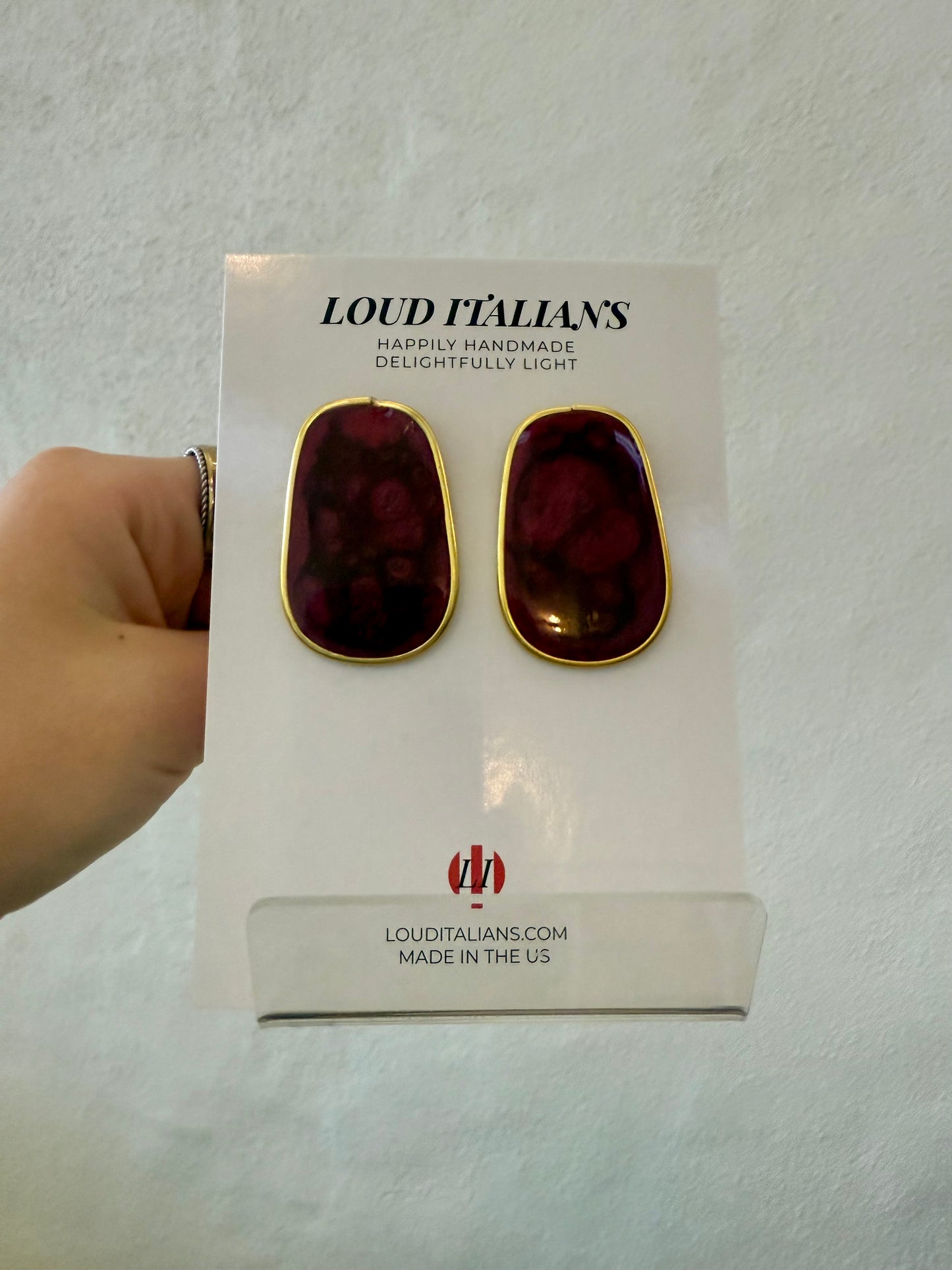 Loud Italian - Burgundy
