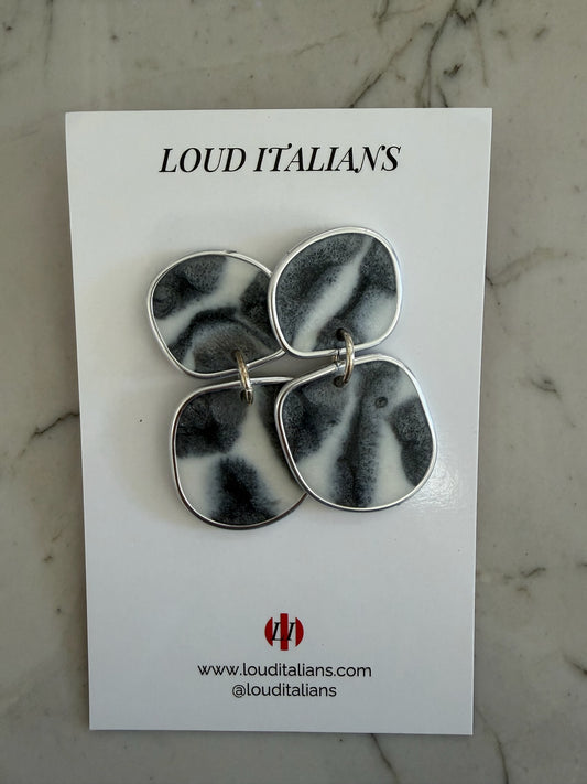 Loud Italian - Double White/Grey/Black