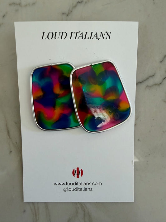 Loud Italian - Silver Stained Glass