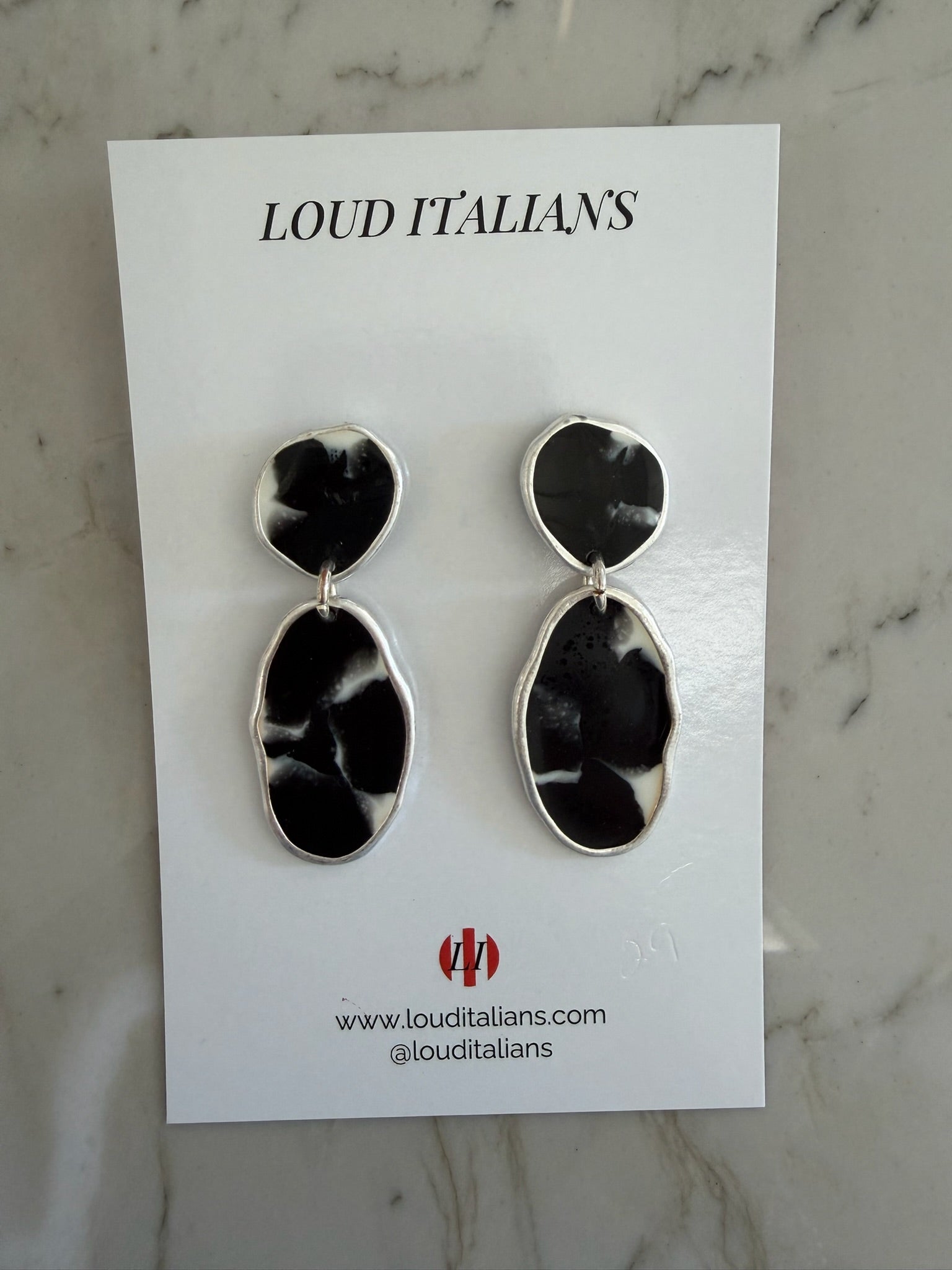 Loud Italian - Double Silver Black/White Mixed