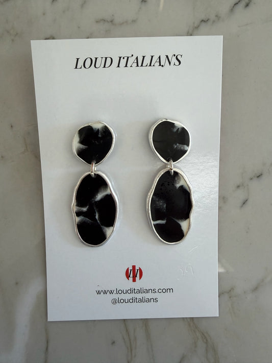 Loud Italian - Double Silver Black/White Mixed