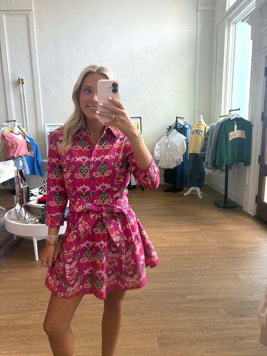The Durham Dress - Holly Berry