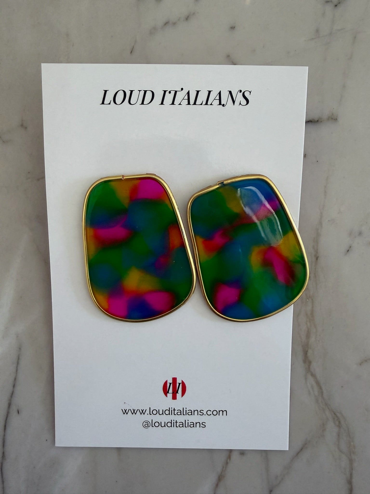 Loud Italian - Gold Stained Glass