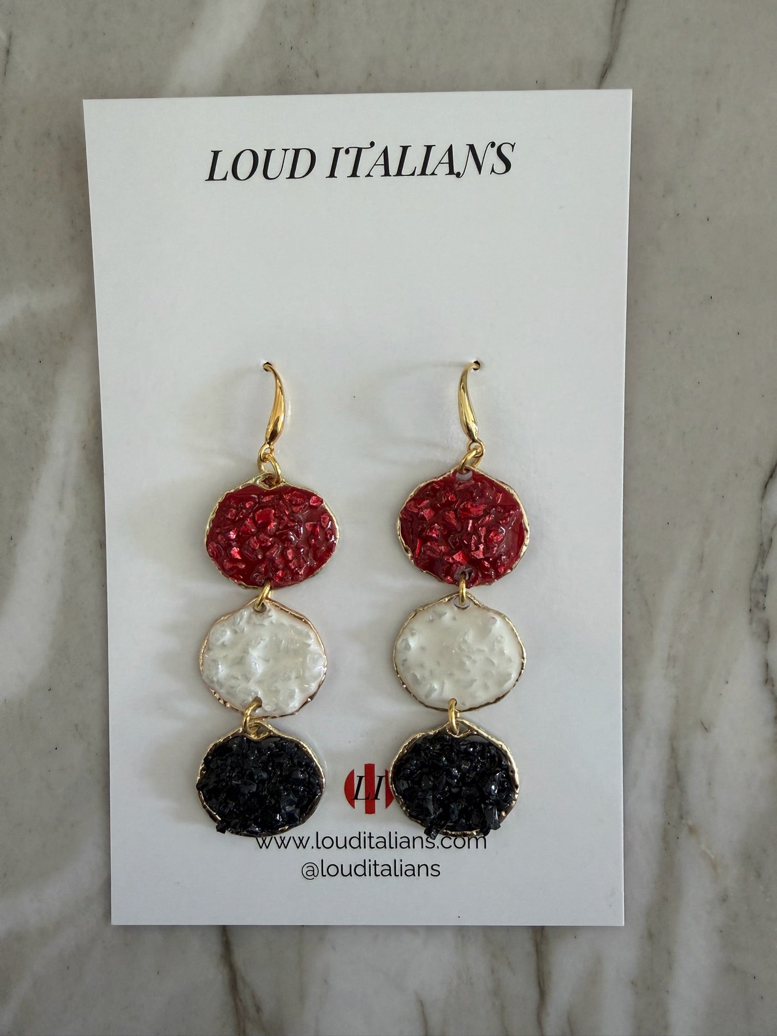 Loud Italian - Triple Red/White/Black