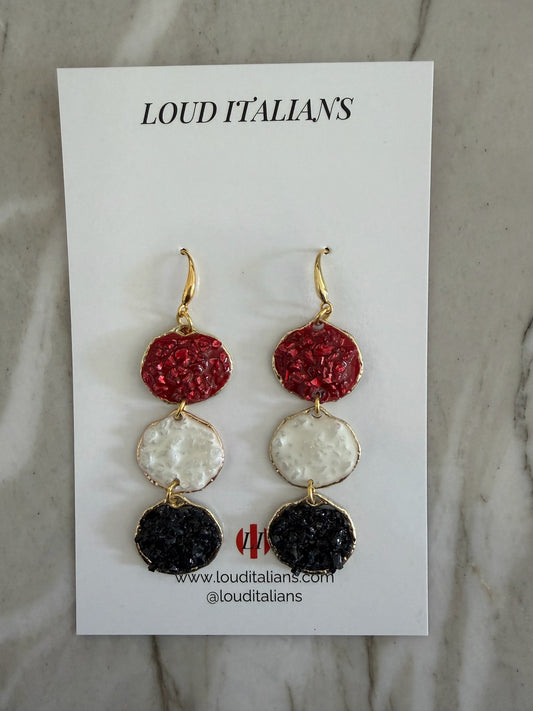 Loud Italian - Triple Red/White/Black