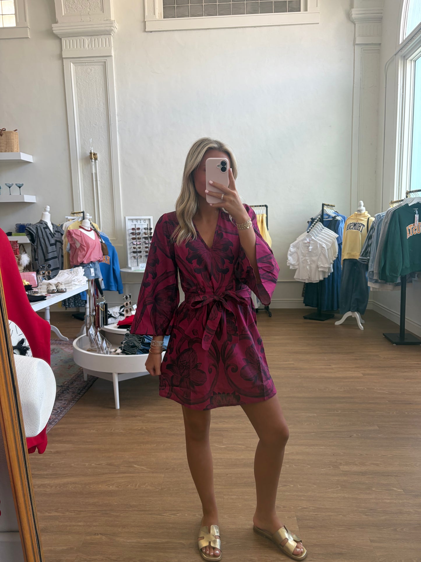 The Kennedy Dress - Rosemore Mulberry