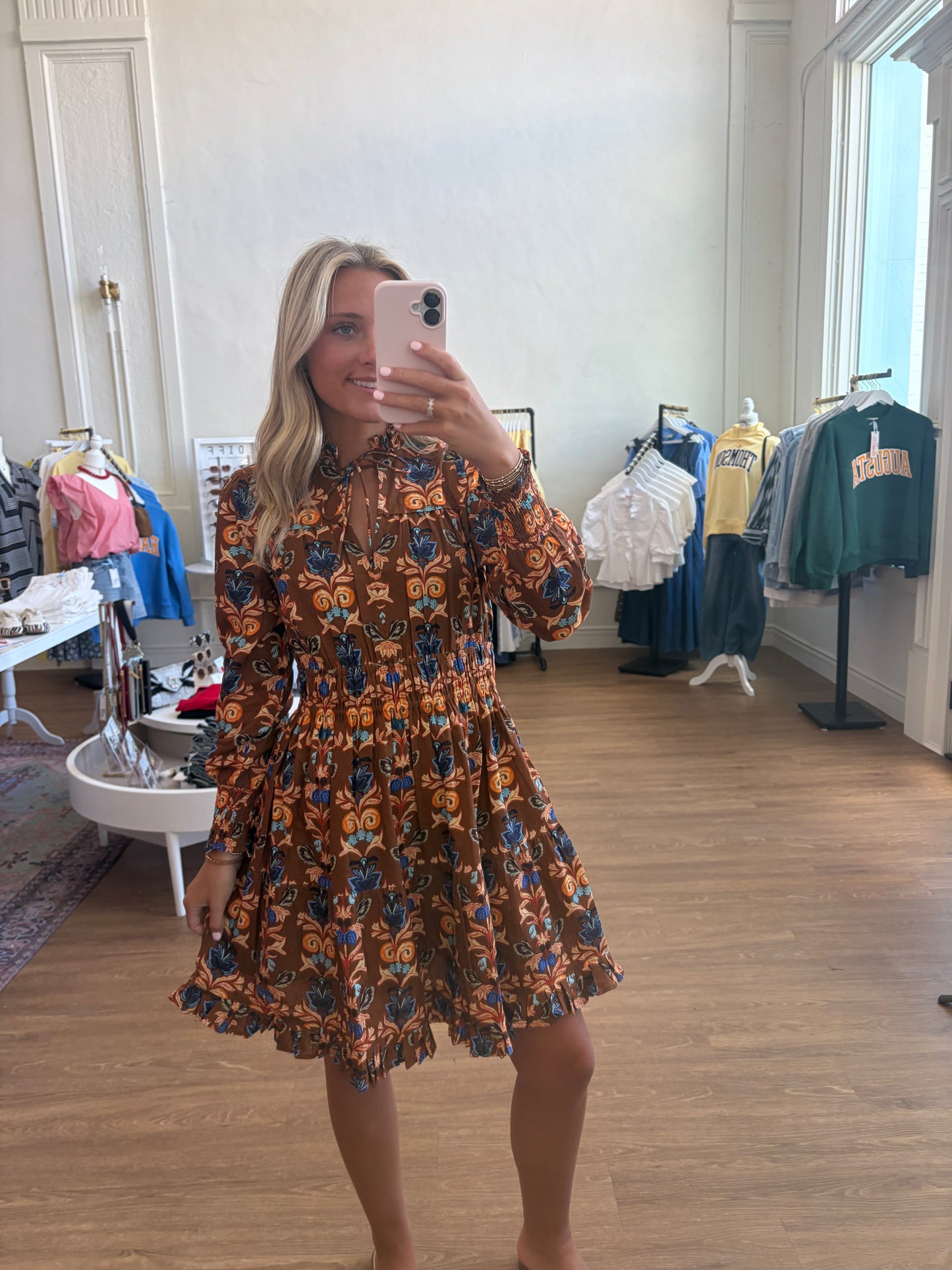 The Alice Dress - Holly Walnut