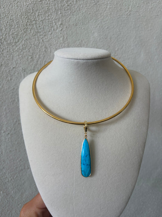 Knotty Bling - Long Turquoise