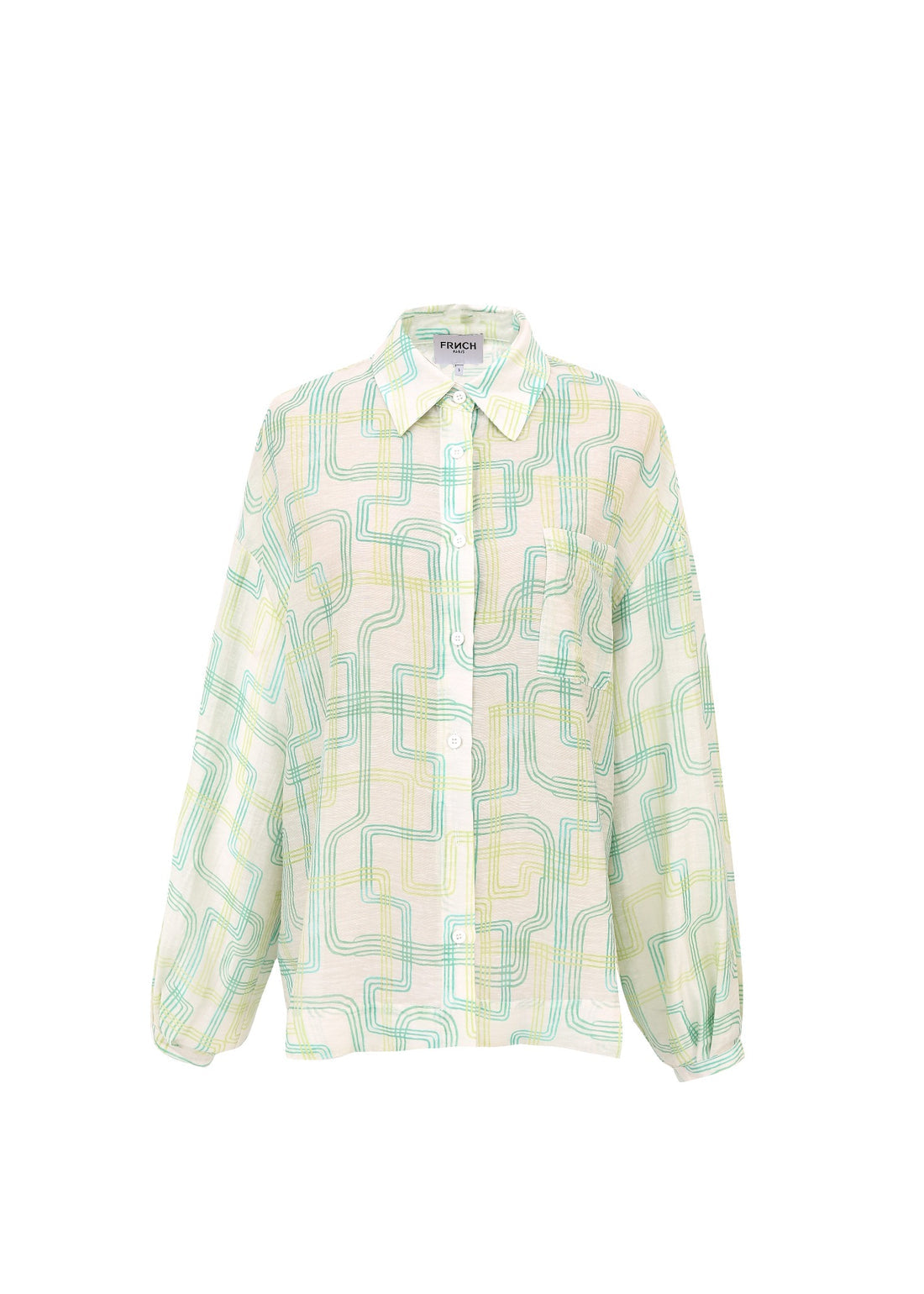 The Millie Patterned Button Up