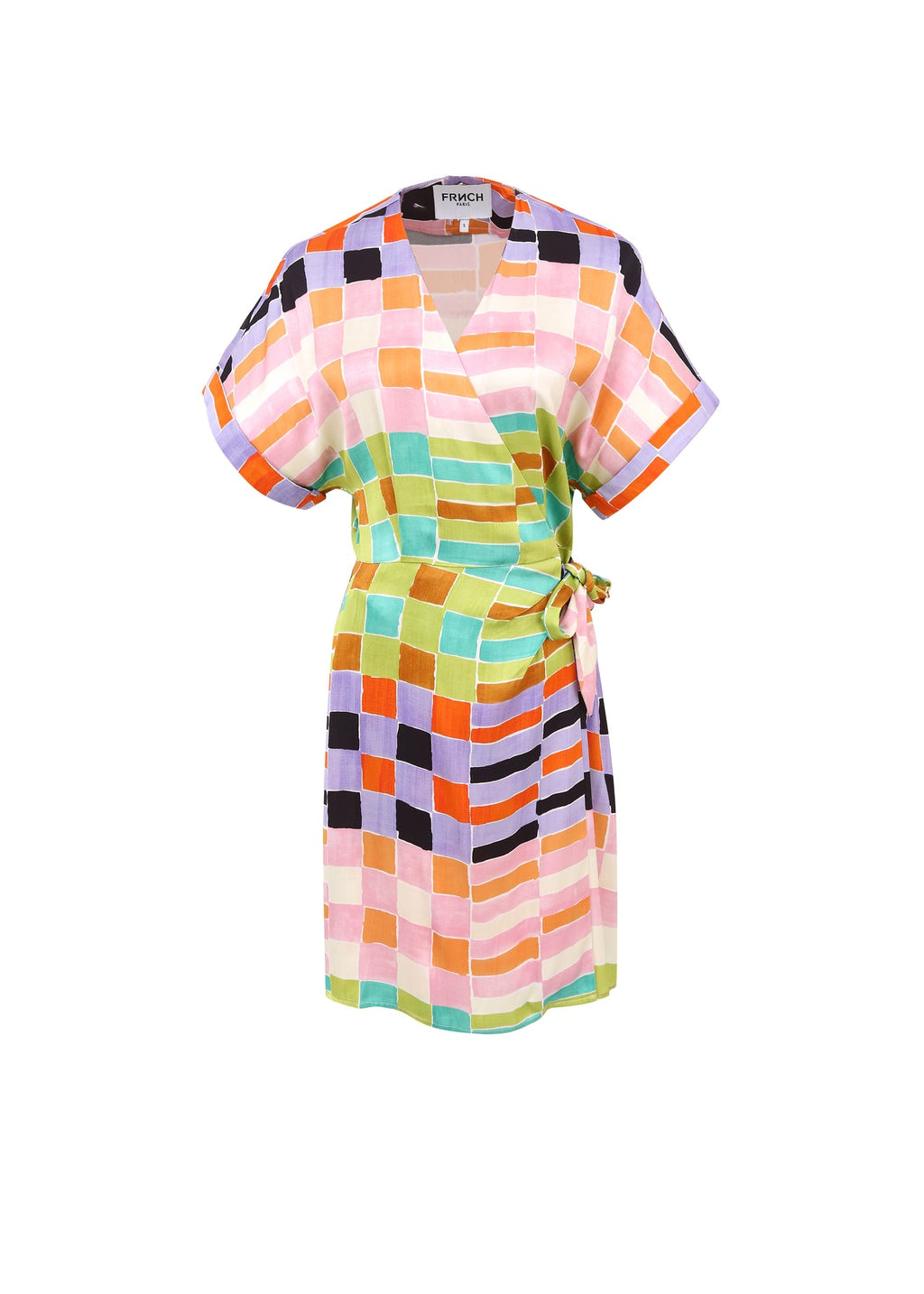 Multicolor Paige Wrap Dress