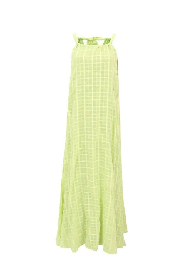 Maxi Halter Dress