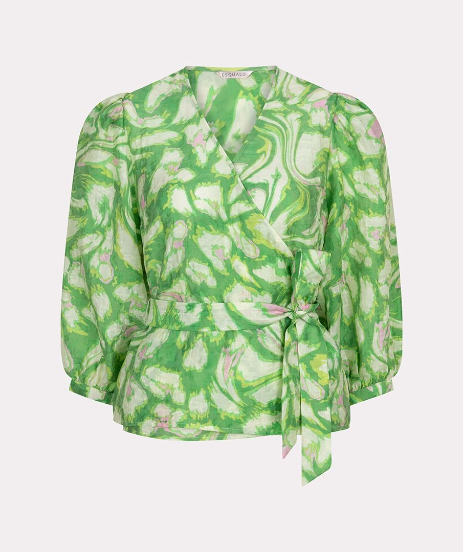 Channing Wrap Blouse