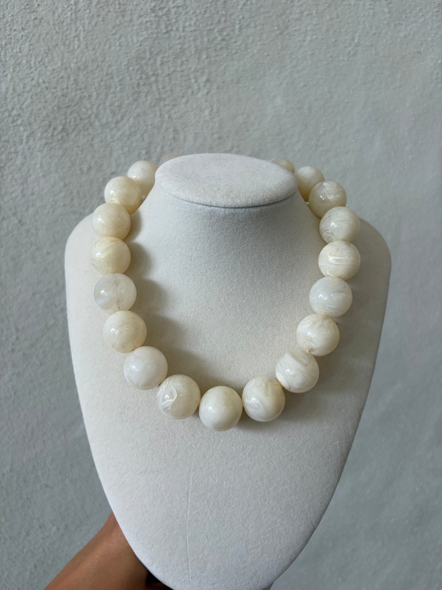 The Jensen Necklace- Milk