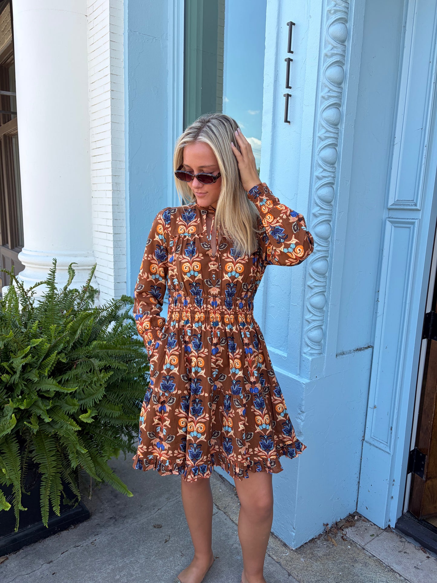 The Alice Dress - Holly Walnut