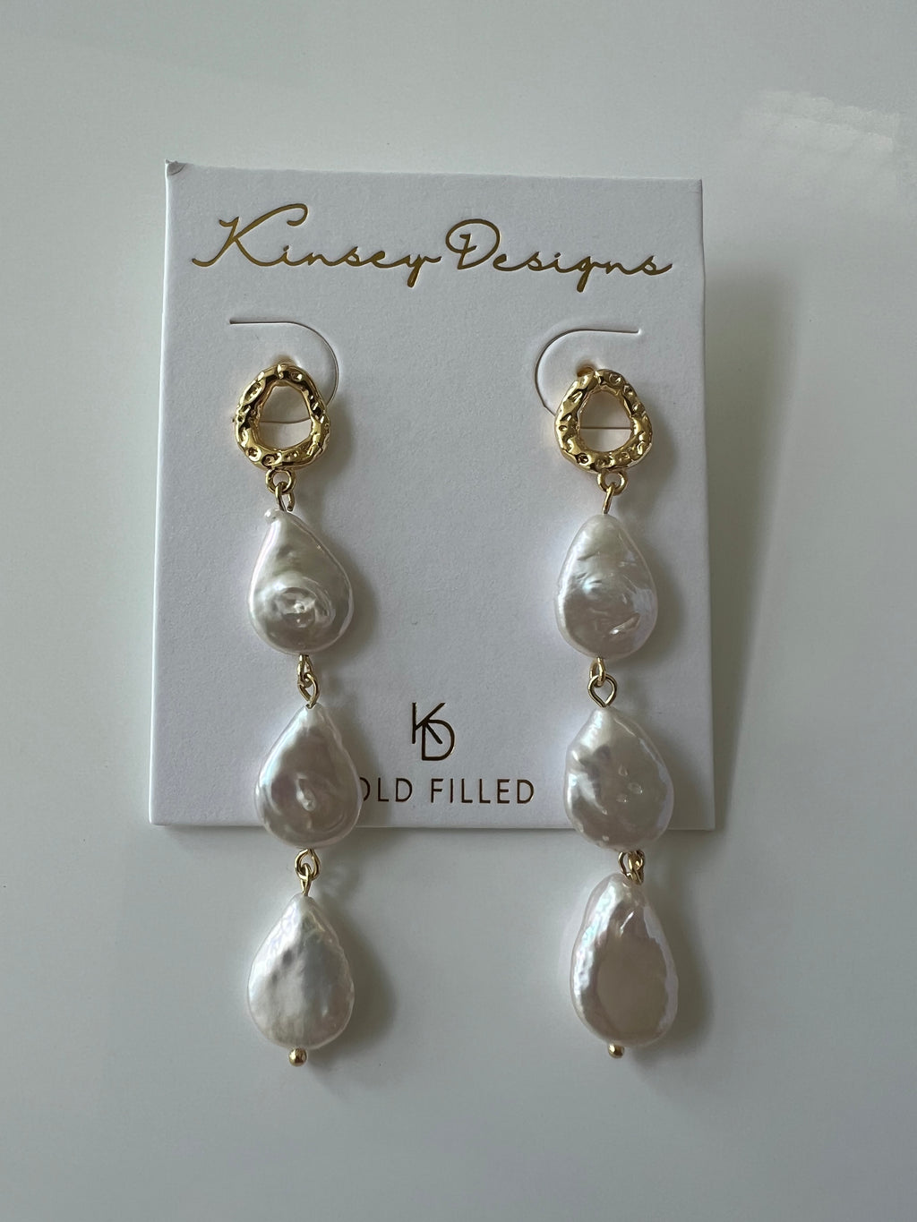 Evie Pearl Drop Earrings