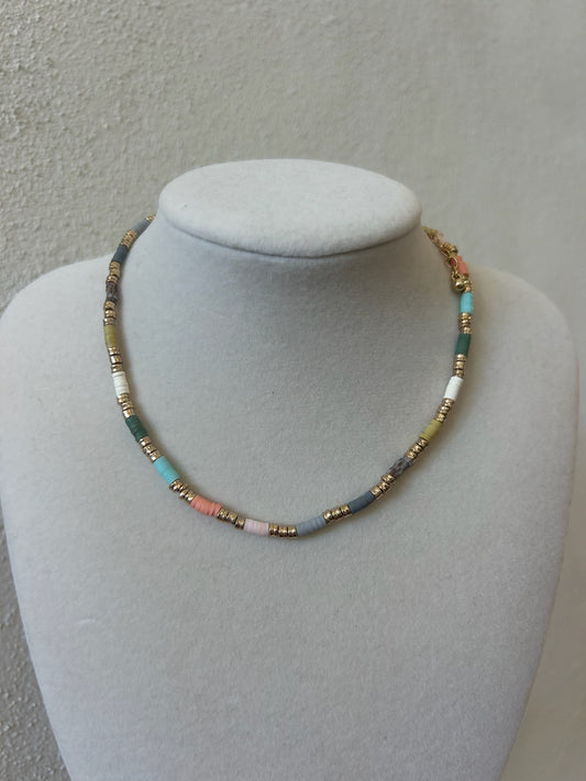 Colored Beaded Choker