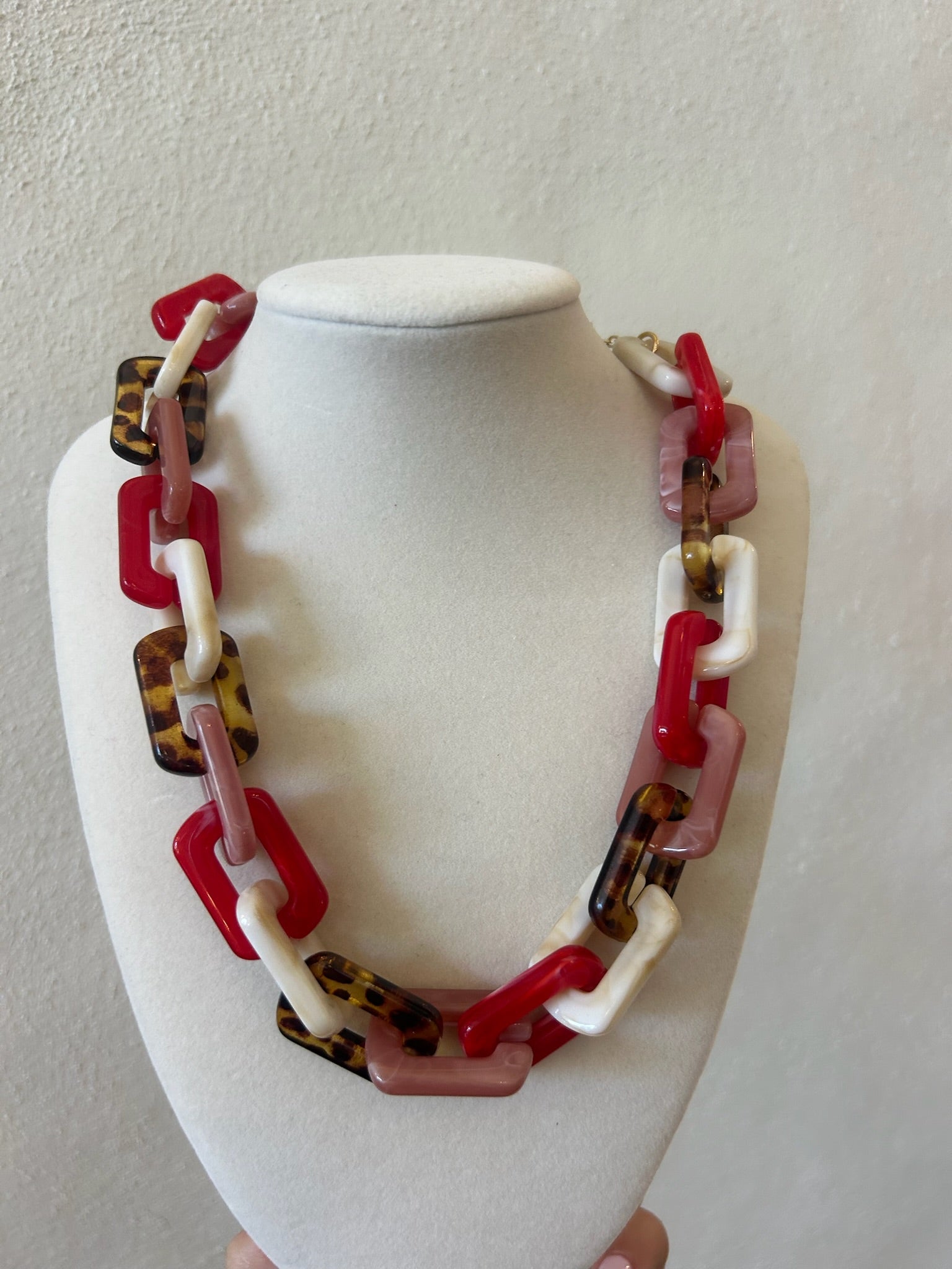 Acrylic Rectangle Necklace