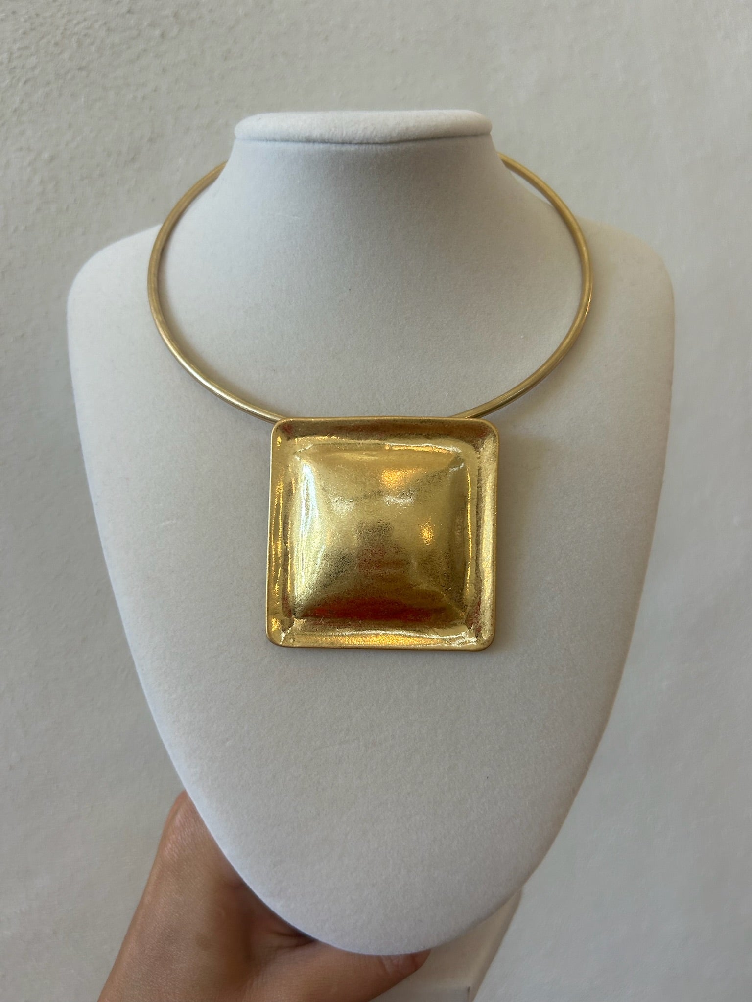 Open Square Necklace