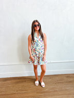 The Anna Zip Collar Mini Dress