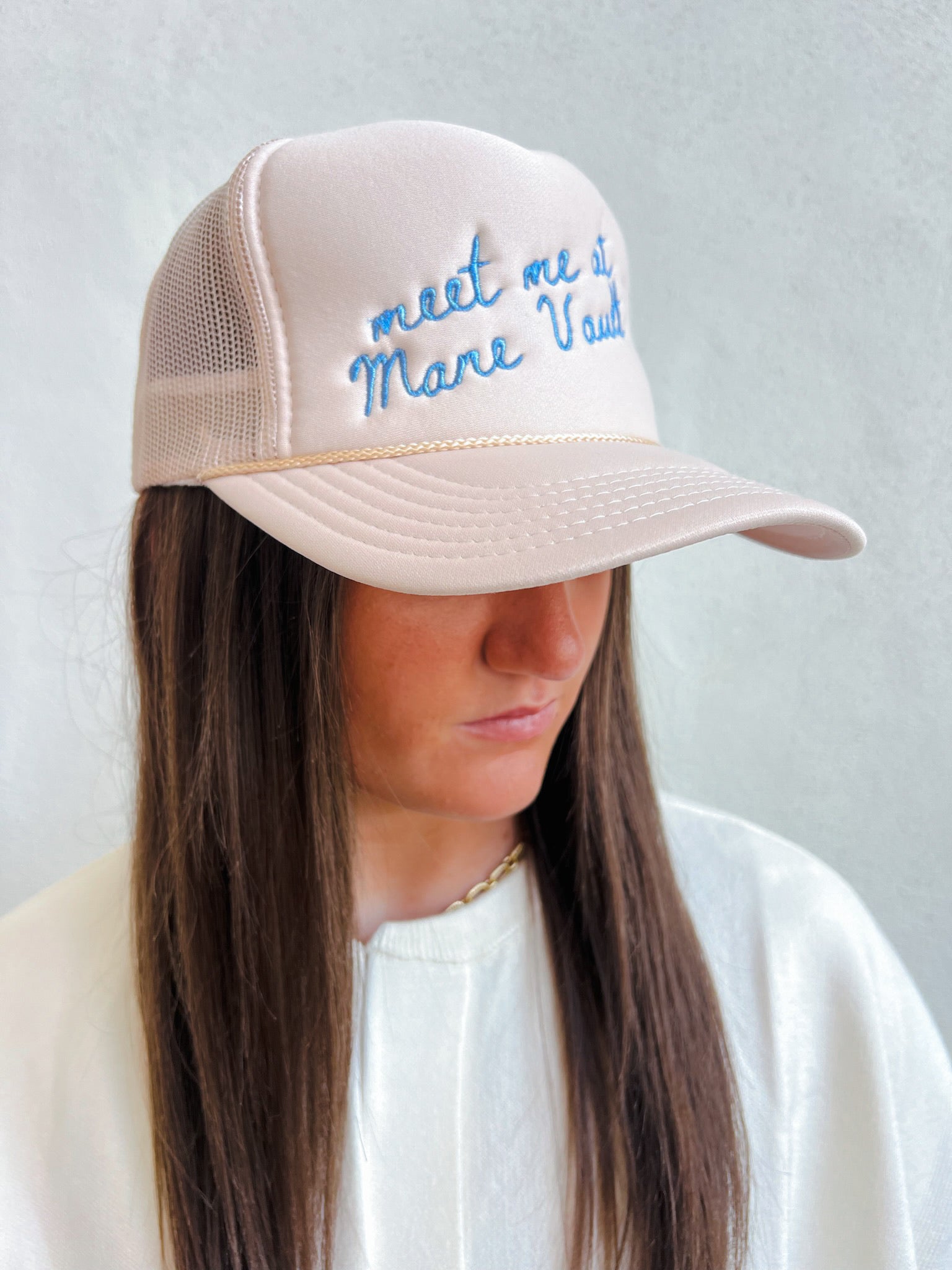 Meet Me at Mane Vault Hat
