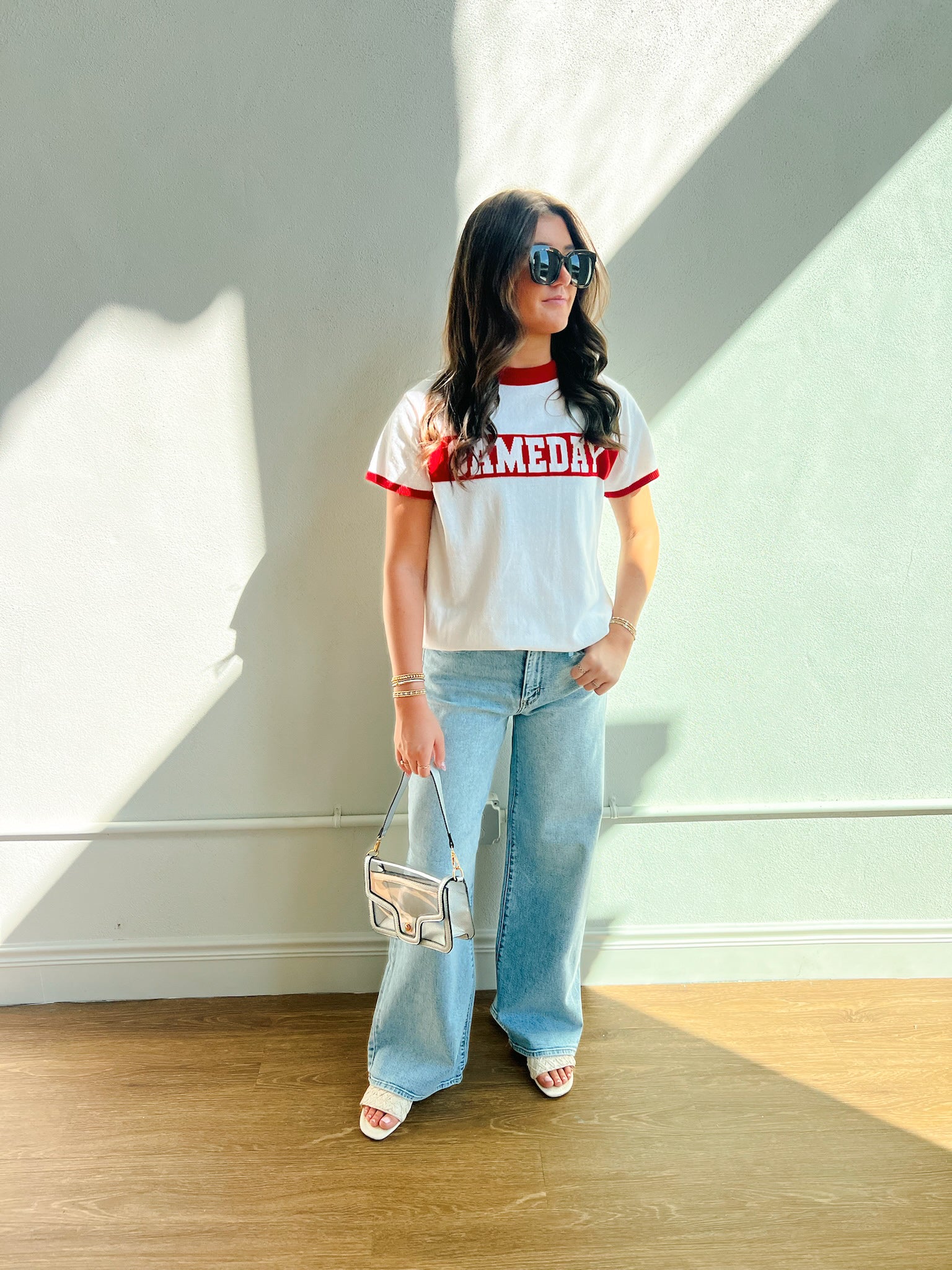 Envelope Stadium Bag - Silver