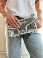 Envelope Stadium Bag - Silver