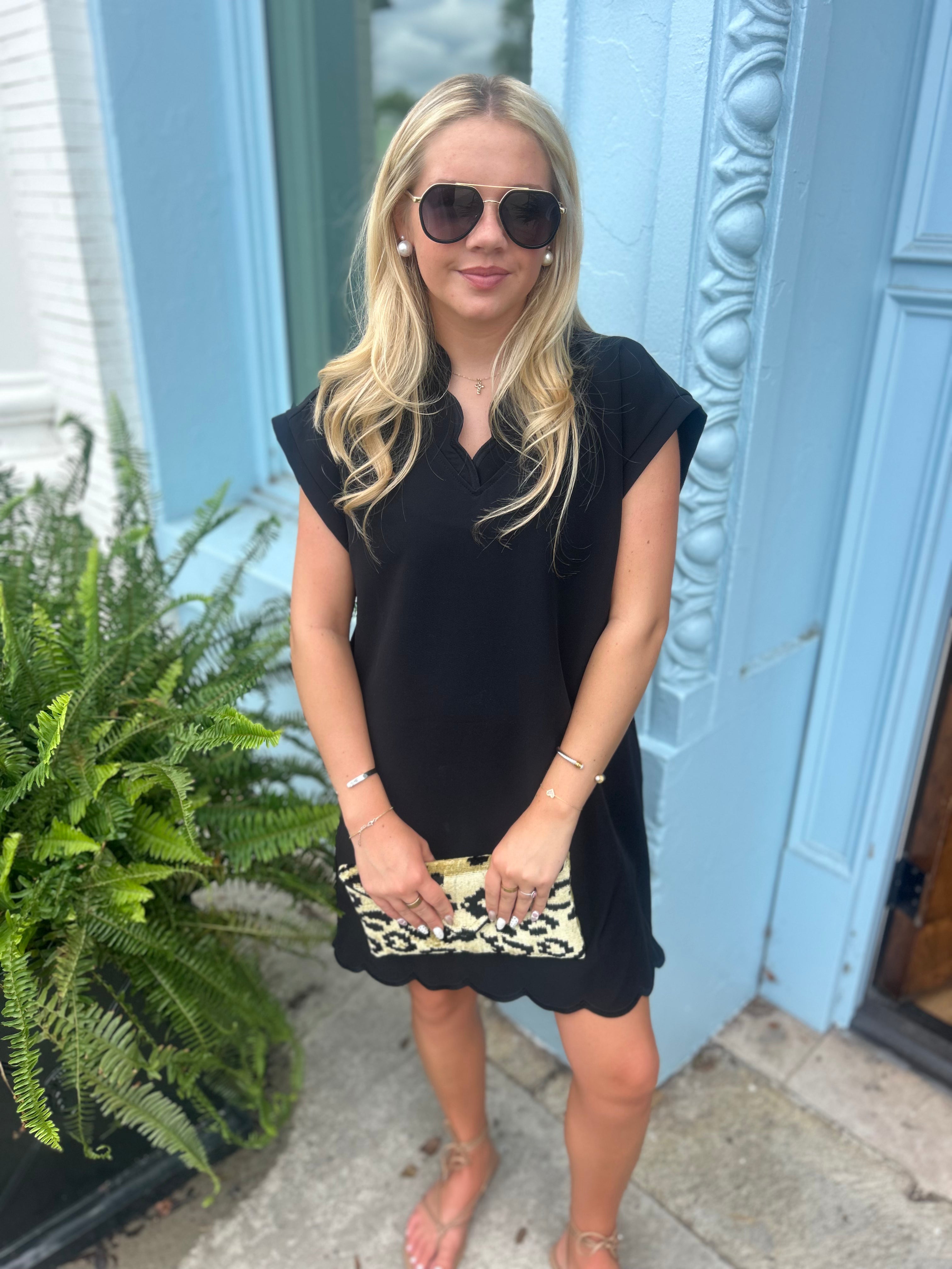 The Zara Scallop Dress
