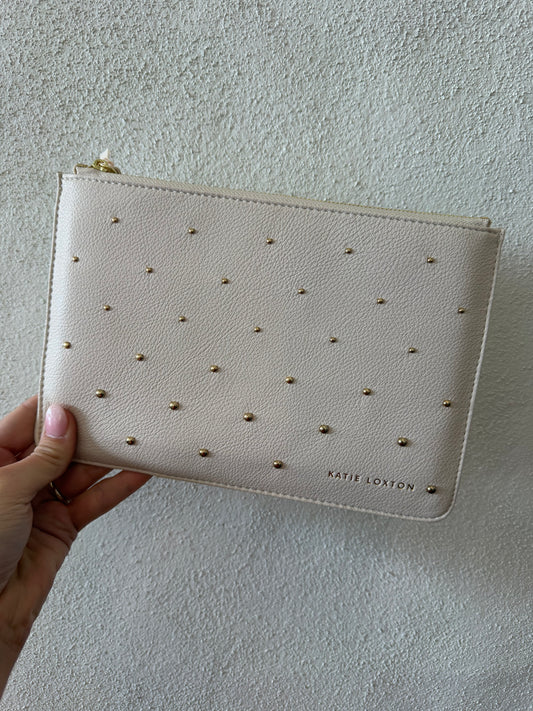 Tassel Charm Pouch- Off White