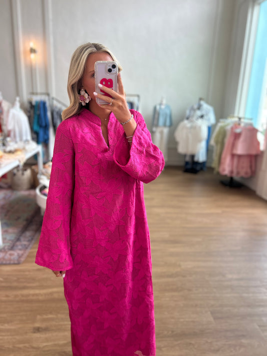 The Mitzy Dress - Magenta