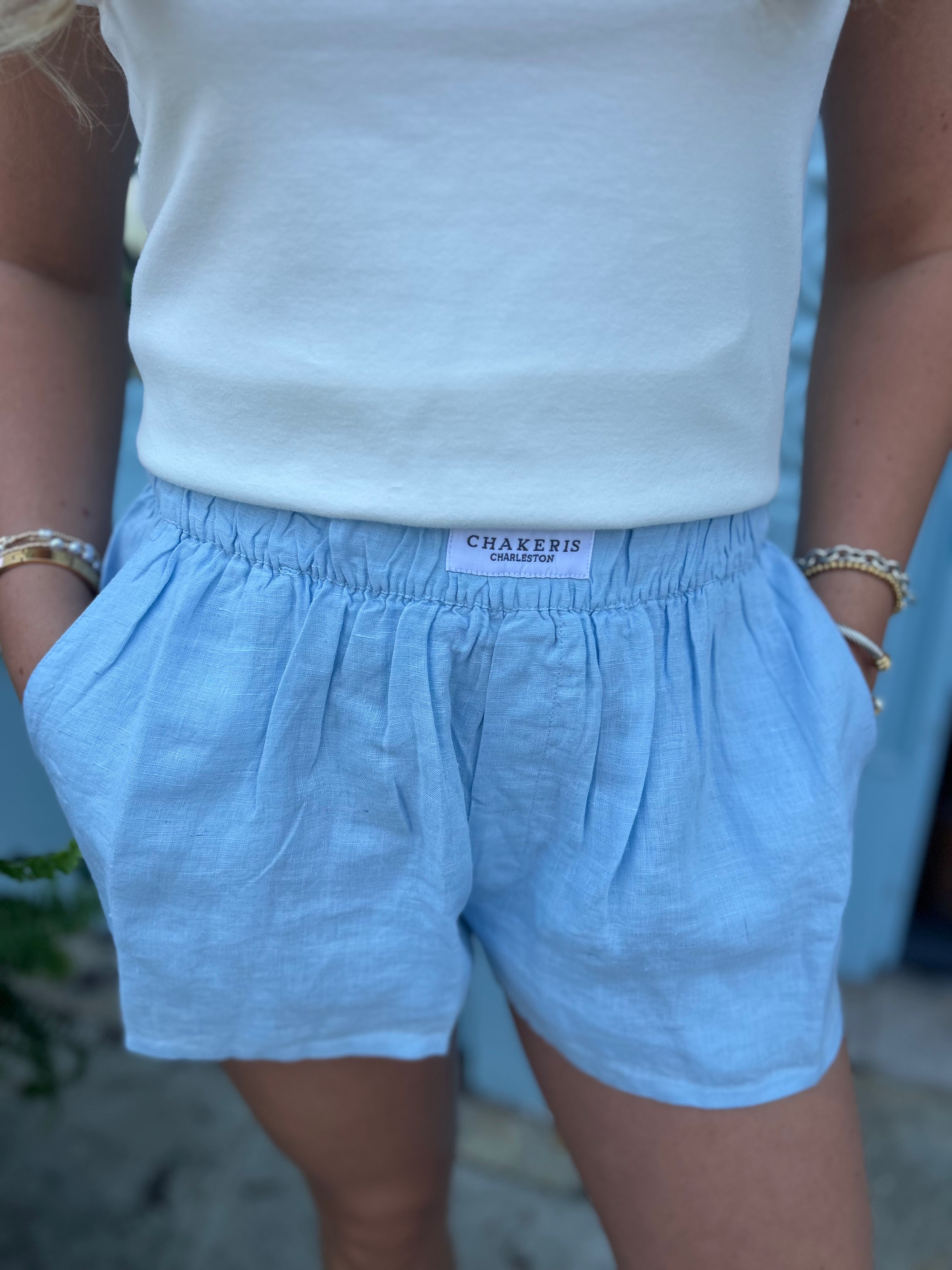 Light Blue Shorts