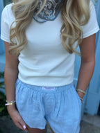 Light Blue Shorts