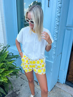Yellow Star Shorts