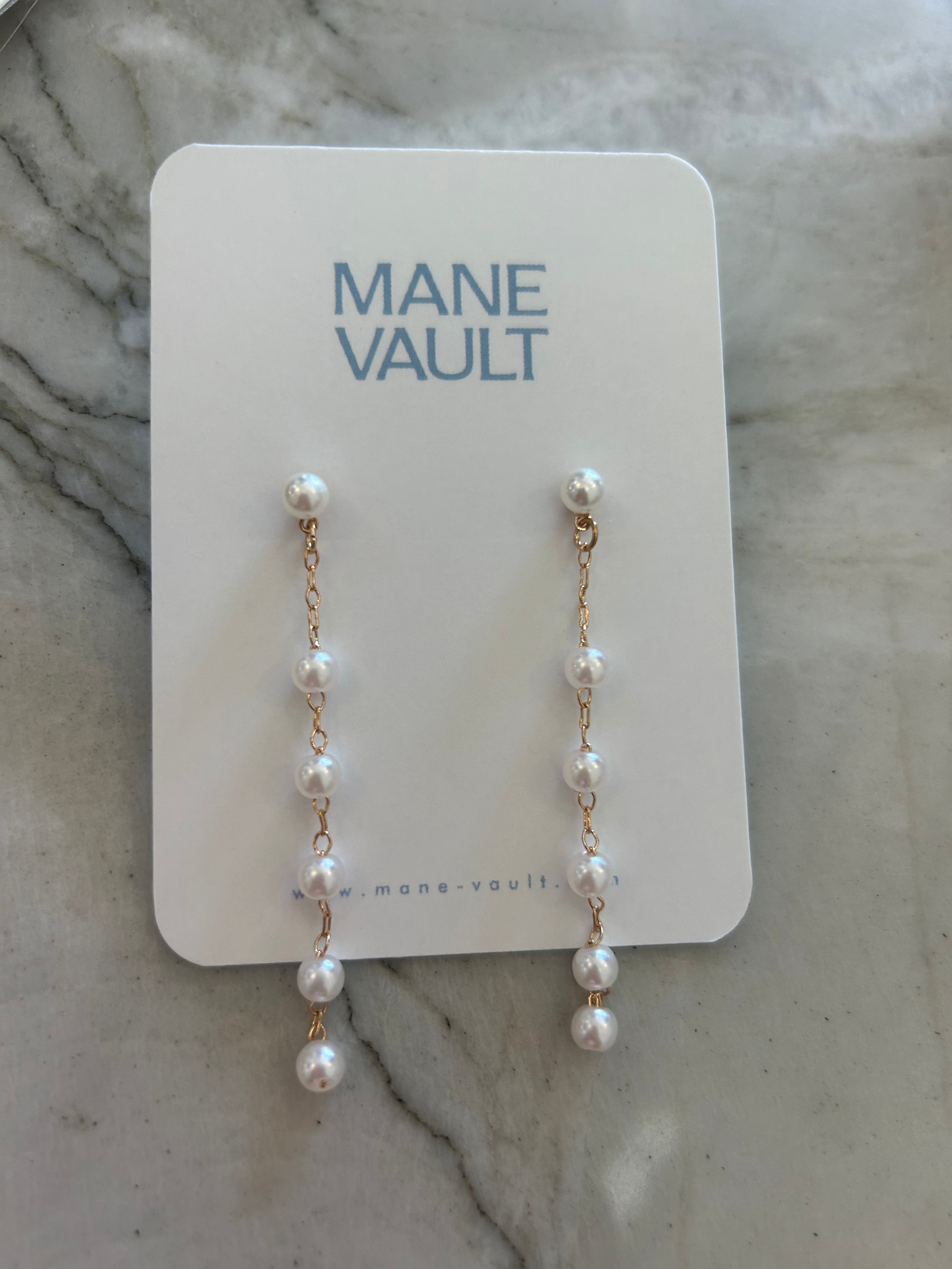 The Pearl Drop Earrings