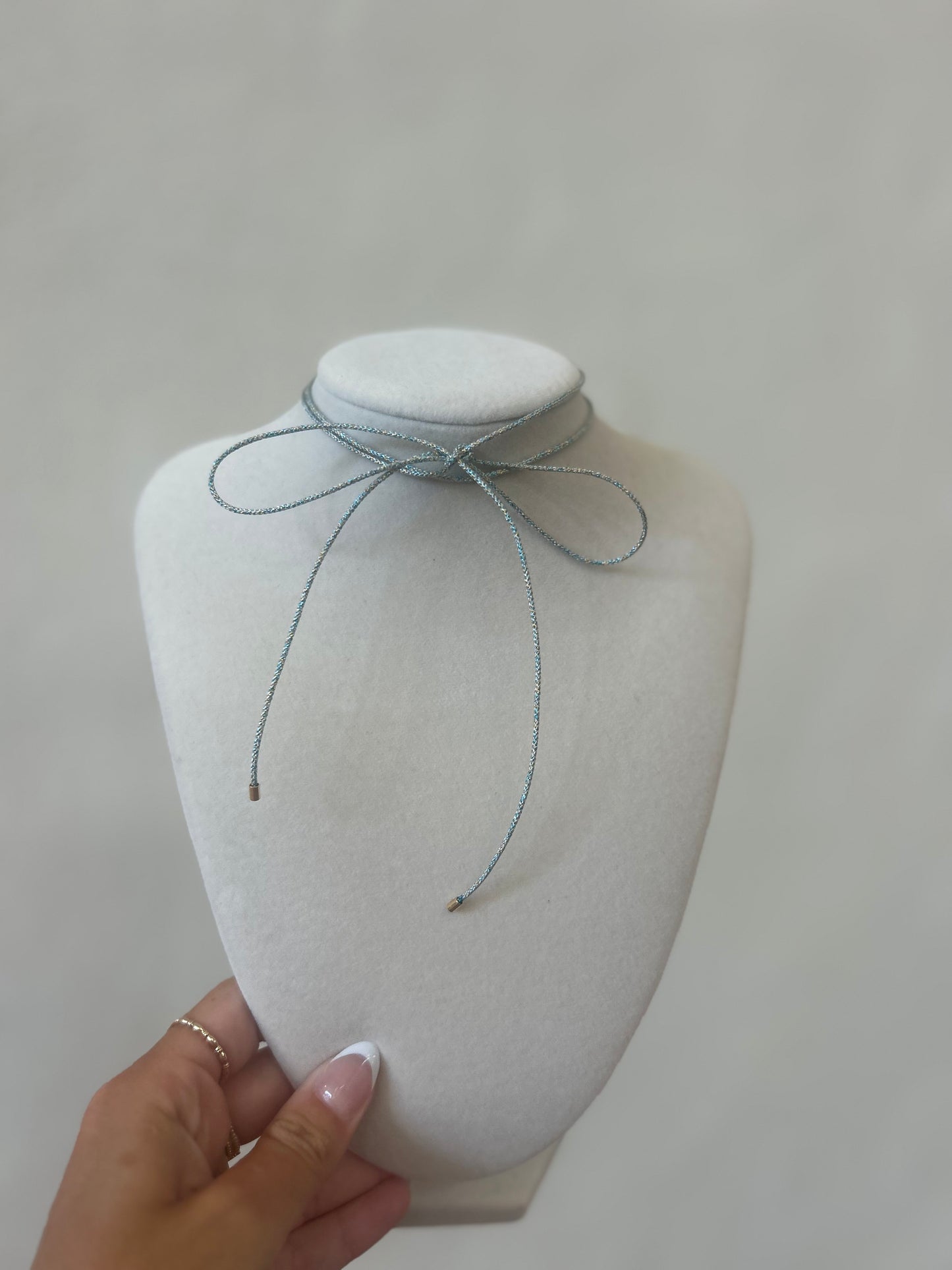 The Cord Necklace- Turquoise