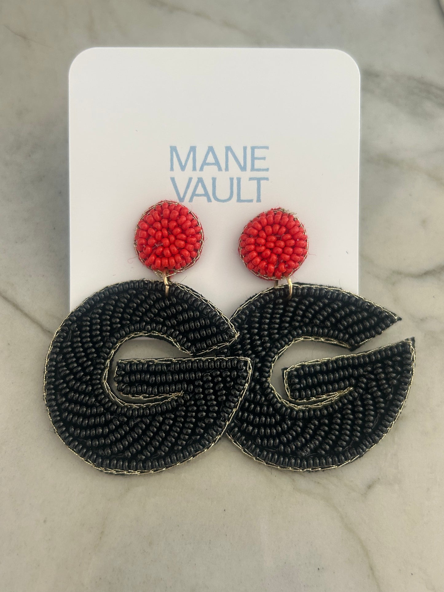 The G Beaded Earrings